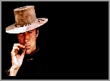 Papieros, Kapelusz, Grafika, Aktor, Clint Eastwood